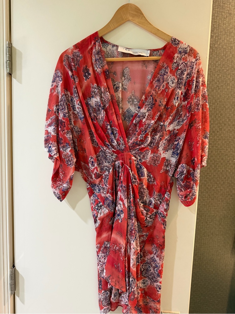 Iro redish orange dress Size XS/35